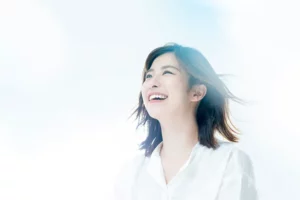 やる気に満ち溢れている女性