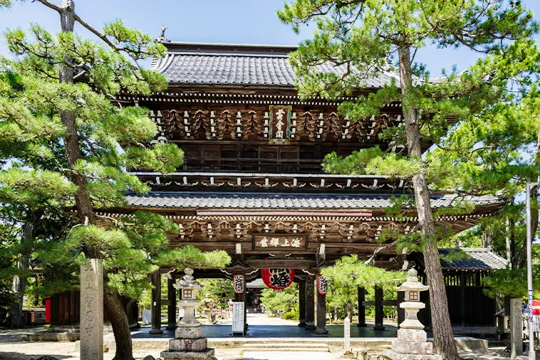 天橋立_智恩寺_山門